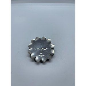 Signed DIAN MALOUF Modernist Sterling Figural Wink